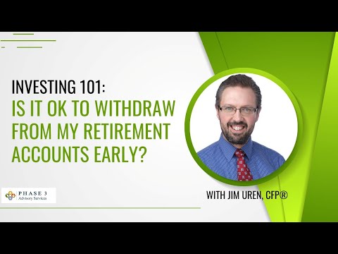 Is it OK to withdraw from my Retirement Accounts Early? | 401(k) Withdrawal, IRA Withdrawal Advice