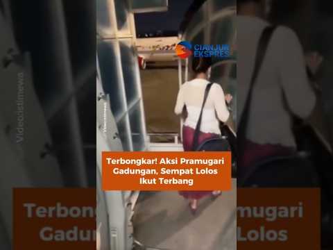 Terbongkar! Aksi Pramugari Gadungan, Sempat Lolos Ikut Terbang