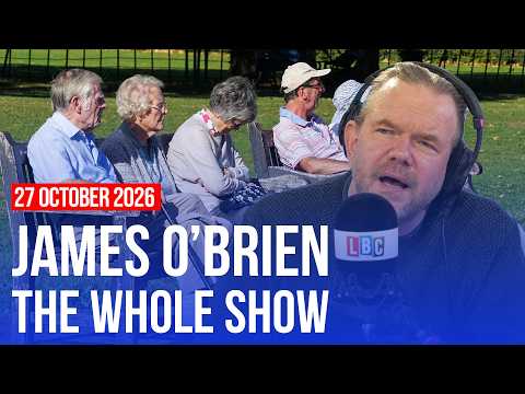 Everybody thinks pensioners have it too easy | <strong>James</strong> O’Brien - <strong>The</strong> Whole Show