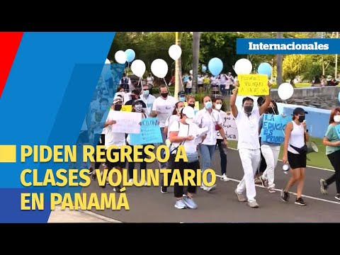 Padres piden un retorno gradual a las escuelas en Panamá