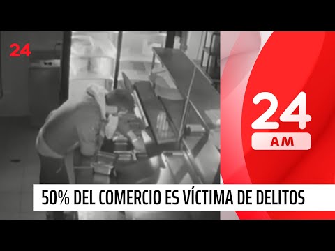 Encuesta CNC: Más del 50% de los locales comerciales en Chile han sido victimas de delitos