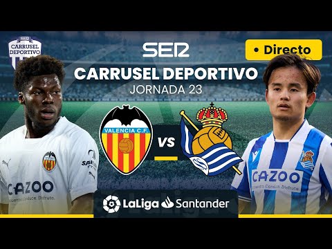 ? VALENCIA CF vs REAL SOCIEDAD | EN DIRECTO #LaLiga Jornada 23