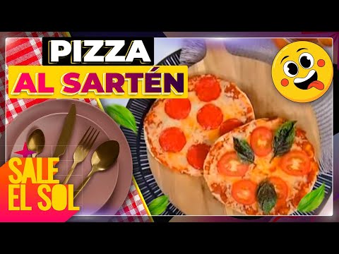 Receta de pizza al sartén con la chef Ingrid Ramos, Juan Soler y Mauricio Islas