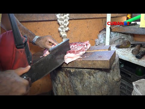 Carne de cerdo en CUBA: Cuando aparece es a un precio muy alto y no todos tenemos ese dinero