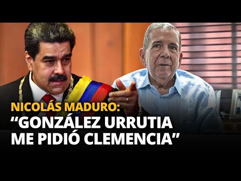 MADURO le responde a GONZÁLEZ URRUTIA y asegura que se repite la historia de GUIADÓ | El Comercio