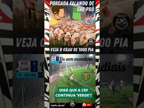 #palmeirense #videocast falando de var pró #corinthians rssss
