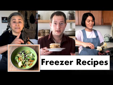 Pro Chefs Make 8 Different Freezer Meals | Test Kitchen Talks @ Home | Bon Appétit