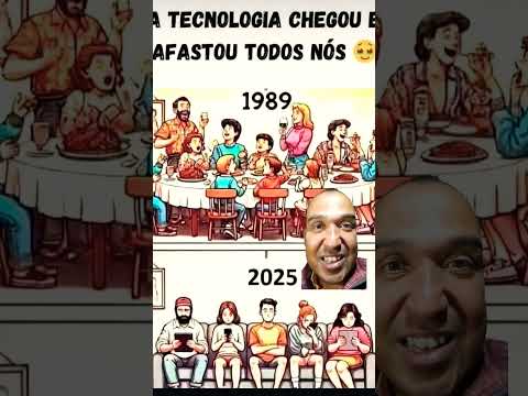 Qual é a sua opinião, a tecnologia afastou a família brasileira ?