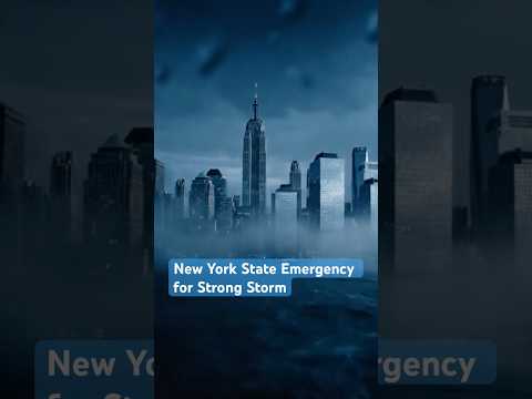 New York State Emergency for Strong Storm I When The Sky Falls over Manhattan & Long Island I NYC