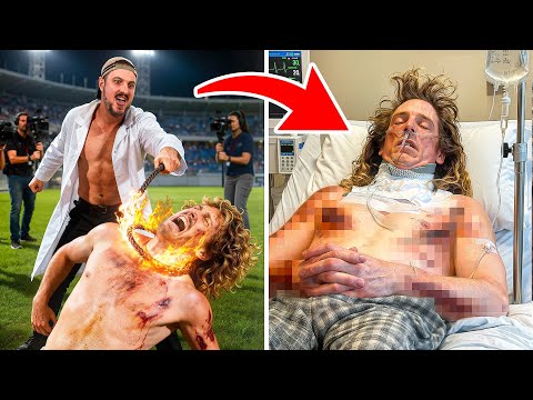 We Attempt to Prank 20,000 People, but End up in Hospital Instead