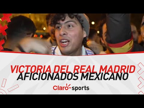 Victoria del Real Madrid desata la locura de aficionados mexicano en Me?xico y Espan?a