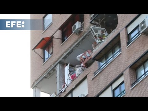 Dos mujeres con quemaduras graves tras una explosión de gas en una vivienda en Madrid