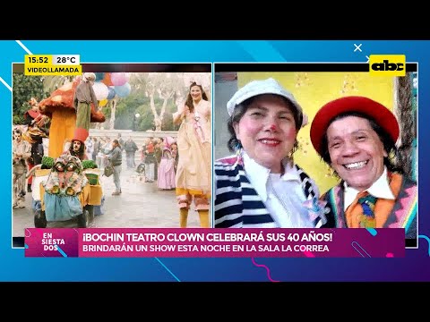 ¡Bochin Teatro Clown celebrará sus 40 años!