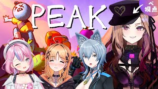 【#peak 】APUJOで協力山登り🏔体力ゼロのコウ女🦇が山を登ります。  【 #アップランド #ぶいぱい】