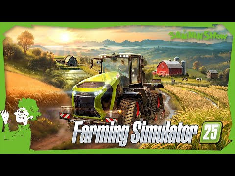 標準さんと農業をしてみる　視点：鉄塔 with 標準【Farming Simulator 25】