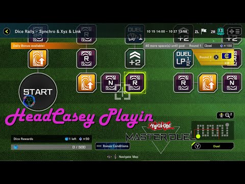 Yu-Gi-Oh Master Duel - Dice Rally Event (Streamed by HeadCasey)
