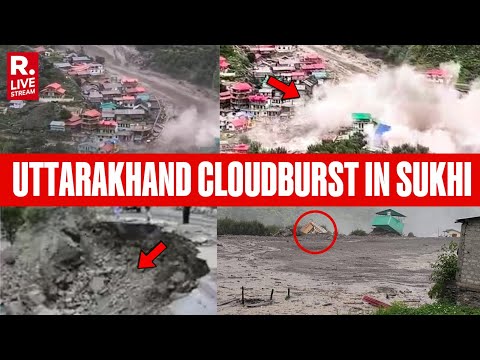Uttarakhand Dharchula Cloudburst Disaster: Entire Village Buried, 4 Dead, 50 Missing |  LIVE