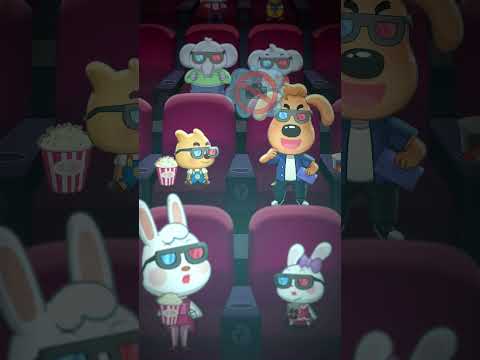 Đi xem phim phải ngoan và lễ phép nha #canhsattruonglabrador #hoathinhthieunhi #shorts