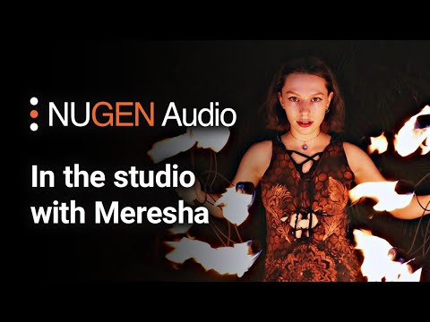 In the studio with Meresha