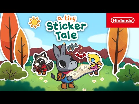 A Tiny Sticker Tale - Launch Trailer - Nintendo Switch
