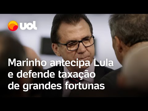 Marinho antecipa-se a Lula e defende taxação de grandes fortunas na OIT