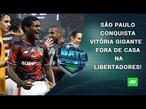 São Paulo VENCE fora de casa e É LÍDER na Libertadores; Neymar ESCALANDO o Santos? | BATE-PRONTO
