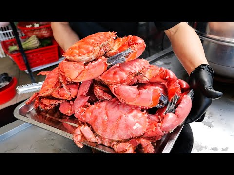 RED QUEEN CRAB Fried Rice Vietnamese Street Food