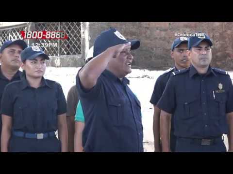 Mayor seguridad a familias con estación de bomberos en La Paz Centro - Nicaragua