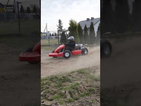 DIY Twin Engine Gokart 2x212cc 2xCVT #automobile #gokart #fast #mechanic #racing #diy #vehicles