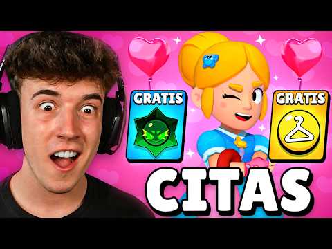PUEDES TENER CITAS con BRAWLERS Y TE DAN RECOMPENSAS *GRATIS* en BRAWL STARS