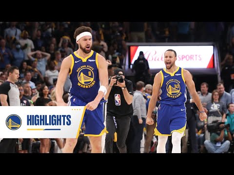 Golden State Warriors Come Up CLUTCH To Beat Grizzlies | May 1, 2022 video clip