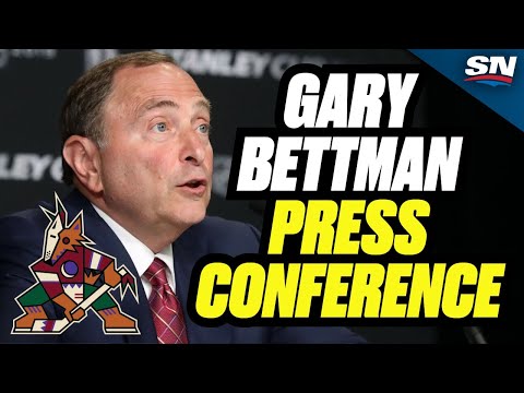 The Future Of Hockey In Arizona | FULL Gary Bettman And Alex Meruelo Press Conference