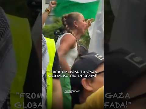 Grace Tame calls to GLOBALISE the INTIFADA in Sydney after Bondi terror attack