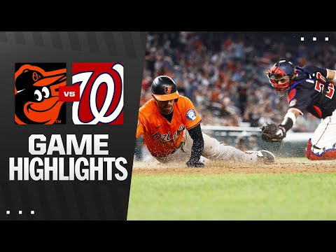 Orioles vs. Nationals Game Highlights (4/23/25) | MLB Highlights