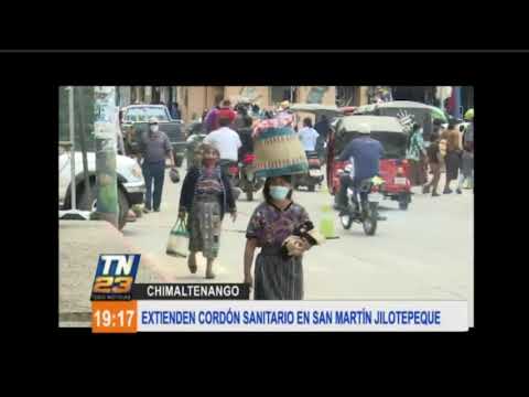 Extienden cordón sanitario en San Martín Jilotepeque, Chimaltenango
