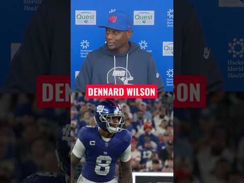 Dennard Wilson on Jevón Holland's performance through Week 2 #<strong>giants</strong> #<strong>shorts</strong> #nfl #football #defense