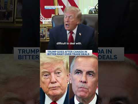 Trump Rants About Canada In Angry Tirade Over Tariffs And Trade Deficits
