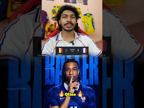 Olise 🤩🔥France 1-0 Belgium😮WHAT A GOAL!!!🫡 #france #olise #nationsleague
