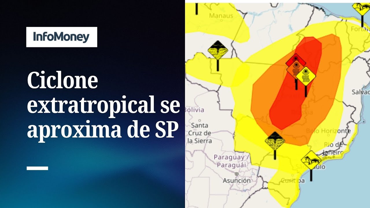 Defesa Civil alerta para ventos fortes em São Paulo | InfoMoney News