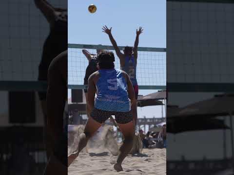CONTROVERSIAL CALL... Was it a lift? #beachvolleyball #volleyball #highlights #shorts