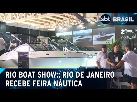 RJ recebe maior feira náutica da América Latina | SBT Brasil (04/05/24)