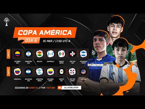 COPA AMERICA FREE FIRE 🏆❤️ Knockout Stage - DIA 6 🏆❤️ Grupos A vs C ❤️