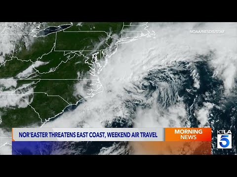 Nor’easter causes flight disruptions, including LAX