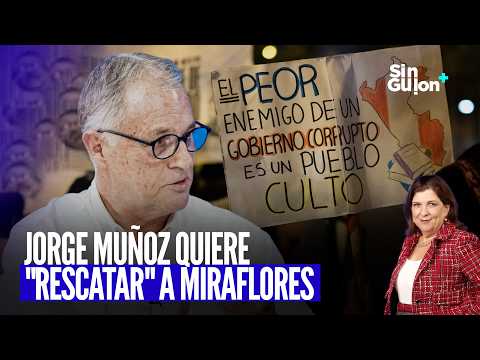 ROSA MARÍA PALACIOS ENTREVISTA A JORGE MUÑOZ, CANDIDATO A LA ALCALDÍA DE MIRAFLORES | SIN GUION