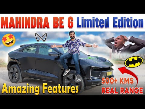 MAHINDRA BE6 BATMAN EDITION REVIEW | Electric Car Review 2025 | Electric Vehicles India MAHINDRA BE6 BATMAN EDITION REVIEW | Electric Car Review 2025 | Electric Vehicles India