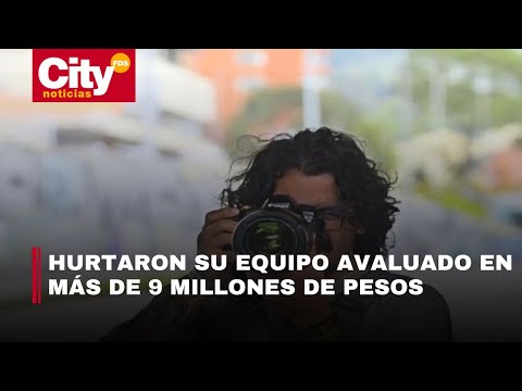 Un fotoperiodista fue víctima de hurto frente a El Campín | CityTv