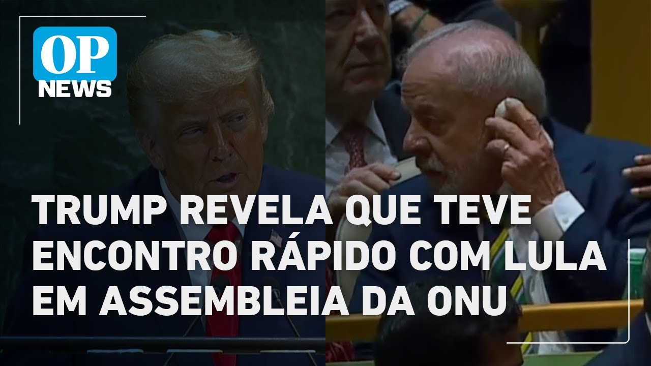 Na ONU Trump diz que gostou de Lula e anuncia encontro com petista na próxima semana | O POVO News