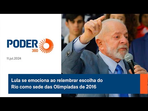 Lula se emociona ao relembrar escolha do Rio como sede das Olimpi?adas de 2016