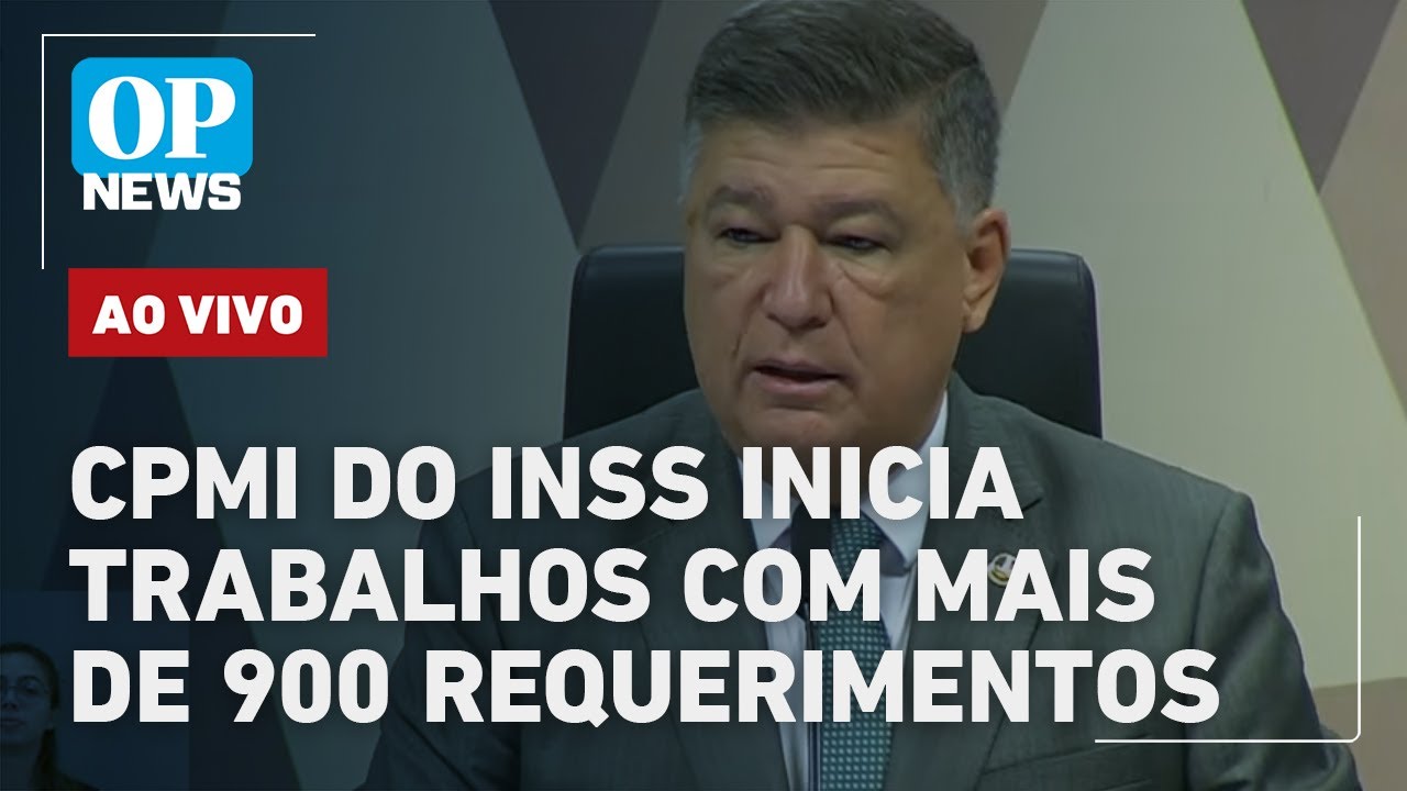 🔴AO VIVO CPMI do INSS analisa mais de 900 requerimentos de convocações assista