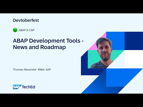 🟢 ABAP Development Tools  – News and Roadmap